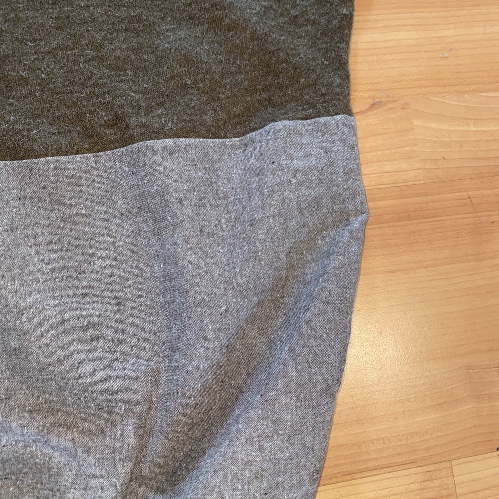 Lupilien Brown Linen Wool Button Front Shirt Jacket Lagenlook Art To Wear Size F - Picture 8 of 12